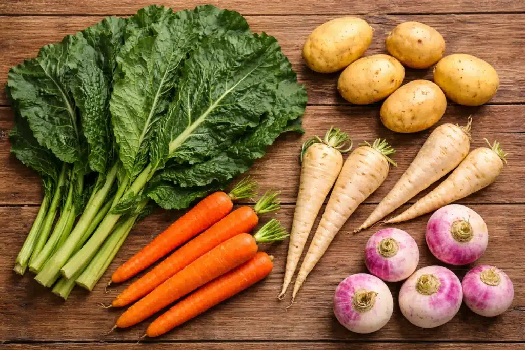 Légumes pour le Cozido